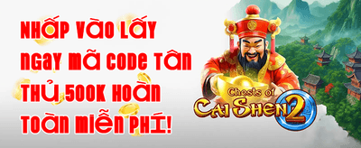 Thưởng Chào Mừng 100% Cho Thành Viên Mới promotion